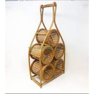 Deluxe Quality Home and Kitchen Luxury Display Organizer <b>Racks</b> Finest Quality Large Size Rattan Material Kitchen Ware <b>Racks</b> - Product Image 1