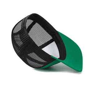 Casquette de camionneur de conception la plus récente en gros, été, confortable, 5 panneaux, dos en maille, qualité supérieure, casquette de camionneur personnalisée - Product Image 1