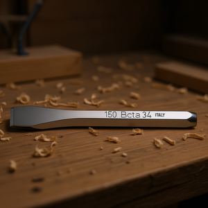 Cinceles Planos Cromados de Tipo Normal para Trabajos en Madera y Metal, Cinceles y Punzones - Product Image 3