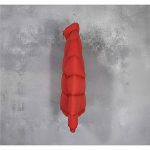 Latest Design Custom Logo <b>Black</b> Polyester Outdoor Waterproof Breathable Stand Collar Front Thick Puffer <b>Jacket</b> for Unisex Winter - Product Image 4