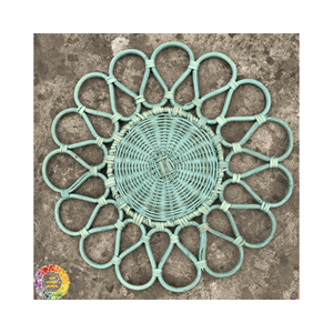 Wholesale Cheap Price Eco-Friendly Natural <b>Woven</b> Rattan <b>Placemat</b> Handicraft with High Quality and Competitive Price from Vietnam - Product Image 4