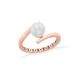 แหวนทองประดับมุกสีโอเชียนเบลช - Product Image 3