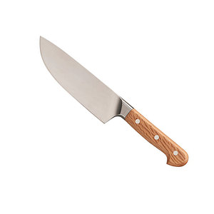 Cuchillo de Chef de Acero Inoxidable Ecológico HTTC STORE con Hoja Fija y Diseño Único - Product Image 2