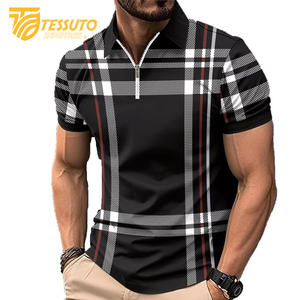 Haute qualité hommes pour polo dernière conception respirant tenue décontracté bas quantité minimale de commande personnalisé grande taille Options personnalisables - Product Image 1