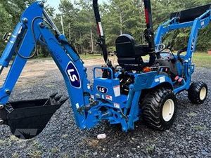 Tondeuse à gazon LS 2026, mini-tracteur 2 temps avec chargeur frontal et rétrocaveuse 4x4, machine de jardinage et d'agriculture pour la coupe de l'herbe - Product Image 5