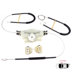 BWR124 Kit de réparation de lève-vitre porte avant droite pour Toledo MK2 1M2 1998-2004 Leon MK1 1M1 1999-2006 4/5 porte 1M0837462A - Product Image 1