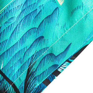 Chemise hawaïenne en polyester de haute qualité Impression personnalisée Manches courtes Chemises d'été décontractées pour hommes Chemises de plage - Product Image 5