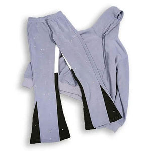 Survêtements en tissu à capuche unisexes de haute qualité, design personnalisé, streetwear, nouveaux survêtements personnalisés avec logo, automne - Product Image 4