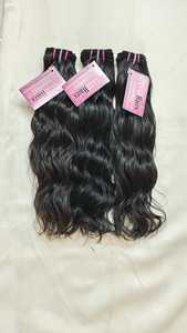 Extensión de cabello a granel de onda natural Remy Virgen del sur de la India 100 gramos Jerry Hairs - Product Image 5