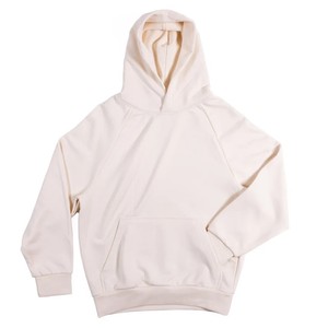 Sweat à capuche unisexe surdimensionné avec perles Pull en tissu éponge français-Sweat uni de qualité supérieure avec poche kangourou - Product Image 4