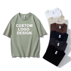 T-shirt surdimensionné 100 % coton pour femme, grande taille, marque privée, avec étiquettes tissées personnalisées pour usine de vêtements - Product Image 1