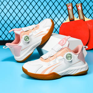 Nouvelles chaussures de padel, de tennis de table et de badminton avec système de fixation rotatif professionnel, chaussures de créateur pour enfants. - Product Image 2