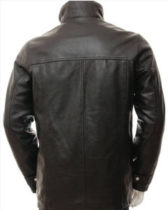 <b>Men</b> New Fashion Genuine Leather <b>Jacket</b>/<b>Summer</b> Parka Fashion Pakistan Leather <b>Jacket</b> - Product Image 2