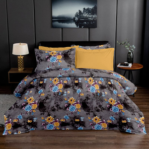 Bán Buôn 6 Pcs Tấm Ga Trải Giường Sợi Nhỏ Đặt Nhà Khách Sạn Tấm Bộ Đồ Giường Đặt Ga Trải Giường Vua Kích Thước Tấm Bộ Đồ Giường Bán Sỉ - Product Image 1