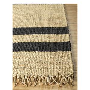 Alfombras de Yute y Cáñamo Nomadic Threads PDJT-193, Tejido Plano Color Marfil, Rectangulares a Rayas, para Pasillo, Dormitorio, Sala de Estar, Uso Doméstico - Product Image 4