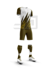 Advanced Soccer Team Kit Moisture Wicking Football Jersey and Shorts for Professional Club School and College Competitions - Product Image 3