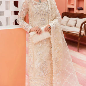 2025เดรสปาร์ตี้ทางการแบบไม่มีตะเข็บสำหรับผู้หญิงชุดเดรสซาลวาร์คาเมซยาวปกติสินค้าใหม่ - Product Image 1