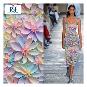 High Quality <b>Cheap</b> 100% Rayon Digital Print Fabric for Garments - Product Image 5