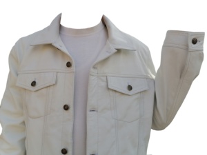 เสื้อแจ็คเก็ตหนังแกะแท้สำหรับผู้ชาย สไตล์ยีนส์ กันน้ำ ระบายอากาศได้ดี ไซส์ใหญ่พิเศษ สำหรับฤดูใบไม้ผลิ - Product Image 2