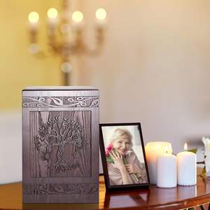 Urns for Human <b>Ashes</b> Adult Male Female Wooden Tree of Life Urns <b>Box</b> and Casket for <b>Ashes</b> Men Women Child <b>Pets</b> Cat Dog Urn - Product Image 5