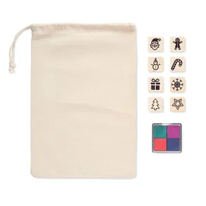 Set di 8 Timbri Natalizi Personalizzati per Merchandising - Product Image 3