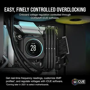 COR-SAIR VENGEANCE DDR5 RAM 64GB (2x32GB) 6400MHz CL40 Intel XMP ICUE Compatible Computer Memory