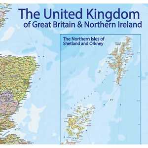 Mapa de Reino Unido 2020 para Rascar, Mapa del Mundo para Referencia Rápida, MAPAS en MINUTOS - Product Image 6