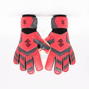 Guantes Deportivos de Látex de Alta Calidad, Secado Rápido, Cómodos, Antideslizantes, con Logotipo Personalizado, Protección para los Dedos, Novedad, Guantes Profesionales para Portero - Product Image 4
