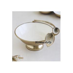 Classic Design Aluminium <b>Dessert</b> <b>Bowl</b> With Premium Quality Round Shape Food Serving <b>Bowl</b> At Cheapest Price - Product Image 2