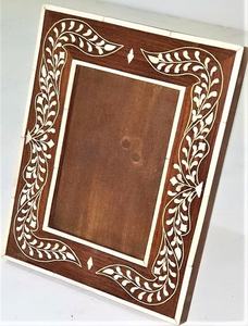 Marco de fotos con incrustaciones de hueso y madera, ágata, la mejor calidad, diseño de tendencia a la moda, soporte para fotos, marco de sombra, Marco conmemorativo - Product Image 2