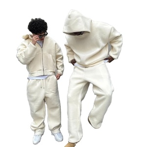 Conjunto Deportivo de Alta Calidad para Hombre, Sudadera con Capucha y Pantalones Deportivos Ajustados, Bordado, Modelo 2027 - Product Image 5