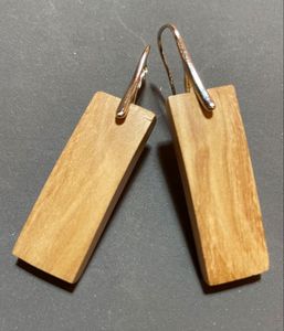 Sublimation Earring <b>Blanks</b> <b>Wood</b> Earrings Shirts Double-sided Protective Coating Mdf Wooded <b>Blank</b> Sublimation Earrings - Product Image 2