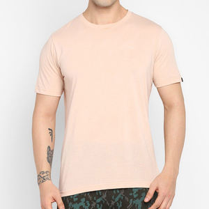 Camiseta de hombre de la mejor calidad, hecha a medida con nuevo estilo, microfibra transpirable, 100% algodón, Color liso, excelente para el uso diario - Product Image 1