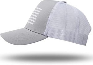 Casquette de baseball personnalisée avec logo brodé, style drapeau américain, casquette de camionneur, réglable, délavée, 5 panneaux, pour l'extérieur - Product Image 5