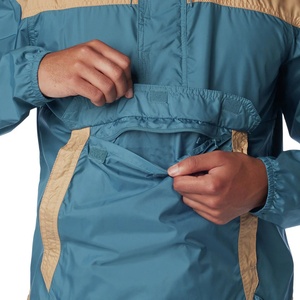 Custom Designed <b>Light</b>-Weight Polyester Windbreaker <b>Jacket</b> <b>for</b> <b>Men</b> Plus Size Zipper Breathable Windproof <b>for</b> Outdoor <b>Summer</b> - Product Image 3