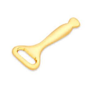 Abrebotellas de latón elegante y ligero con un aspecto de moda perfecto para ocasiones de regalo - Product Image 1