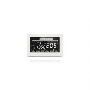 Fantini Cosmi CH193BWiFi Thermostat numérique intelligent Intellitouch pour système de climatisation domestique avec connectivité Wi-Fi Blanc - Product Image 3