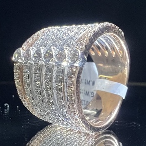 แหวนเพชรทองคำแท้14K 18K เครื่องประดับเพชรธรรมชาติแท้ - Product Image 6