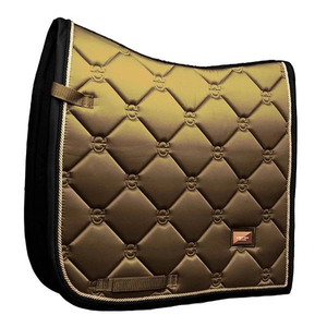 Tapis de selle de cheval personnalisé en gros de haute qualité avec rembourrage doux et doublure polaire pour l'équitation - Product Image 1