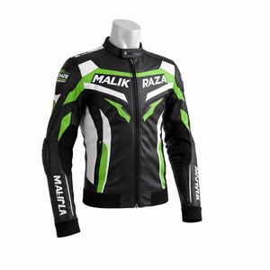 Veste de moto en cuir perforé | Conception de ventilation personnalisée | Usine directe OEM - Product Image 6