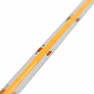 Tira de LED de 10W en Oferta, Blanco Cálido/Neutro/Frío, IP20, DC 12V, COB, 320 LED, Bajo Voltaje, 100 Lm/W, para Uso en Interiores - Product Image 2