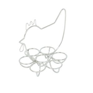 ที่ใส่ไข่แบบเกลียวสำหรับใช้ในครัวโต๊ะเครื่องมือไข่โลหะสีดำทันสมัย - Product Image 2