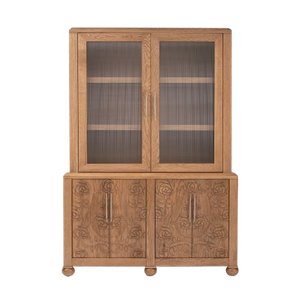 ตู้เก็บของห้องนั่งเล่นไม้โอ๊คสมัยใหม่ ทำด้วยมือ ทนทาน ประกอบง่าย เป็นมิตรกับสิ่งแวดล้อม เหมาะสำหรับใช้ในบ้าน อพาร์ทเมนต์ และห้องนอน - Product Image 1