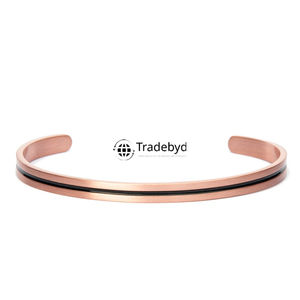 Sleek Copper <b>Bracelets</b> for Arthritis Support Elegant <b>Healing</b> Jewelry for Men by Tradebyd - Product Image 3