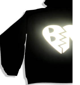 เสื้อมีฮู้ดสำหรับผู้ชายและผู้หญิงคุณภาพสูงออกแบบได้ตามที่ต้องการโลโก้แนวสตรีทเสื้อสเวตเตอร์น้ำหนักมากสะท้อนแสง3เมตร - Product Image 2