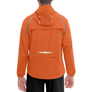 Chaqueta cortavientos Softshell para hombre, impermeable, ligera, marca personalizada, ideal para correr y caminar - Product Image 2