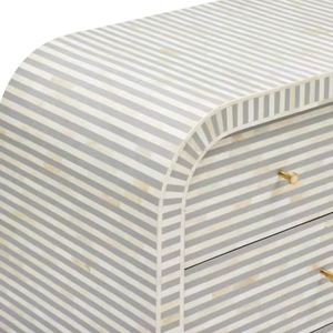 Gabinete con incrustaciones de hueso de nácar de lujo hecho a mano de primera calidad, muebles elegantes para dormitorio y sala de estar al mejor precio - Product Image 6