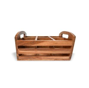Bulk Customized Premium Wooden Spoon Holder Dining Table Use Spoons Organizer - Product Image 1