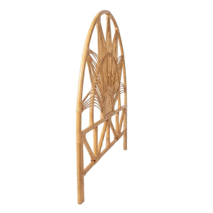 Tête de lit en rotin en forme d'arche de tournesol, meubles de chambre à coucher, tête de lit en osier, fabrication artisanale au Vietnam, prix de gros compétitif - Product Image 2