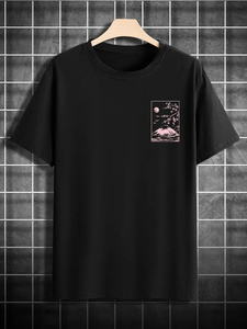 Nouvelle mode T-shirt d'été à manches longues pour hommes Vêtements de sport décontractés Slim Fit Stock de coton, vêtements en vrac, mélange de vêtements en balle, vêtements d'occasion - Product Image 5